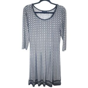 MAX STUDIO Stretch Knee Length Dress Size L